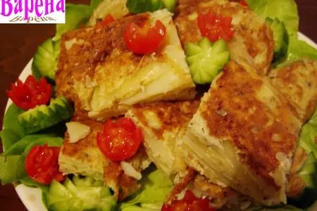 Tortilla española (испанский омлет): шаг 8