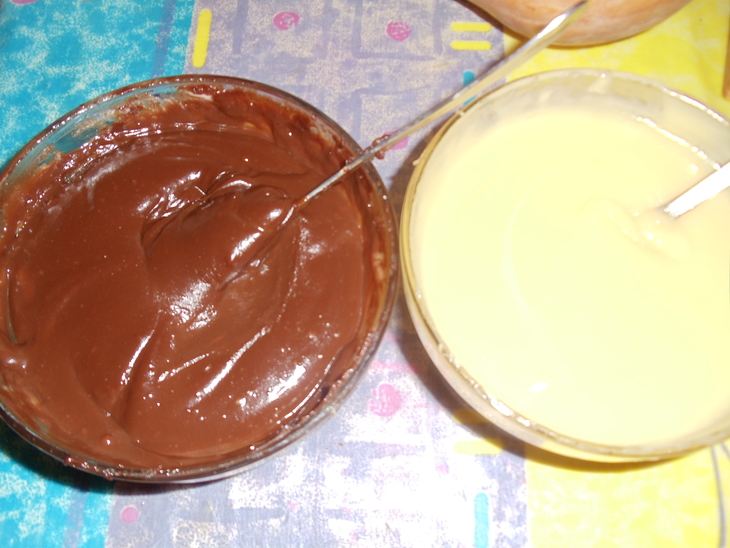 Шоколадно-миндальный торт!: шаг 8
