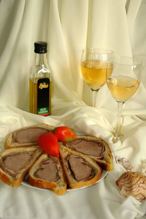 Говядина в прованском хлебушке, типа beef wellington: шаг 19