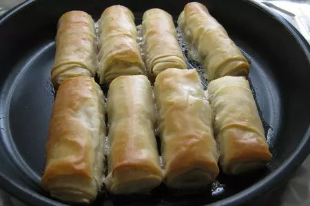 Пахлава "дамские пальчики".(baklava fingers): шаг 4