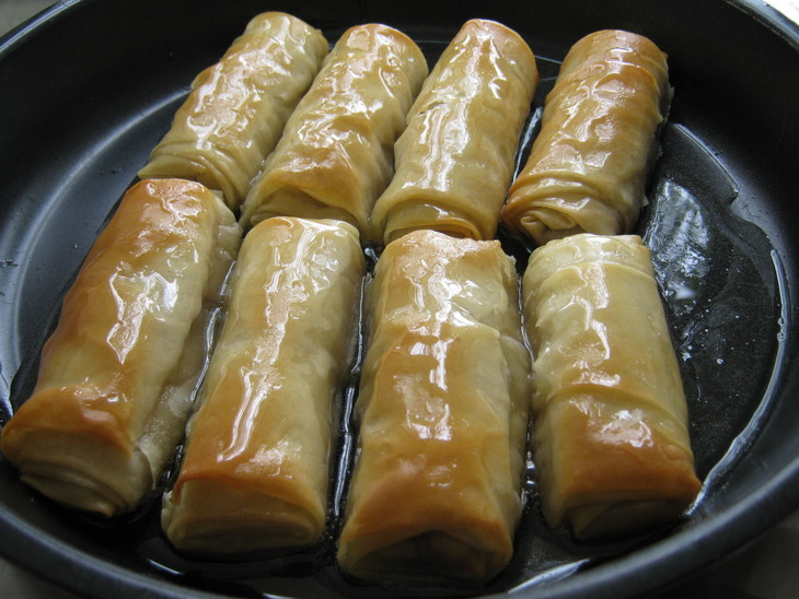 Пахлава "дамские пальчики".(baklava fingers): шаг 5