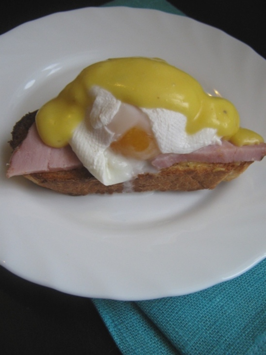 Eggs benedict (яйца бенедикт): шаг 3