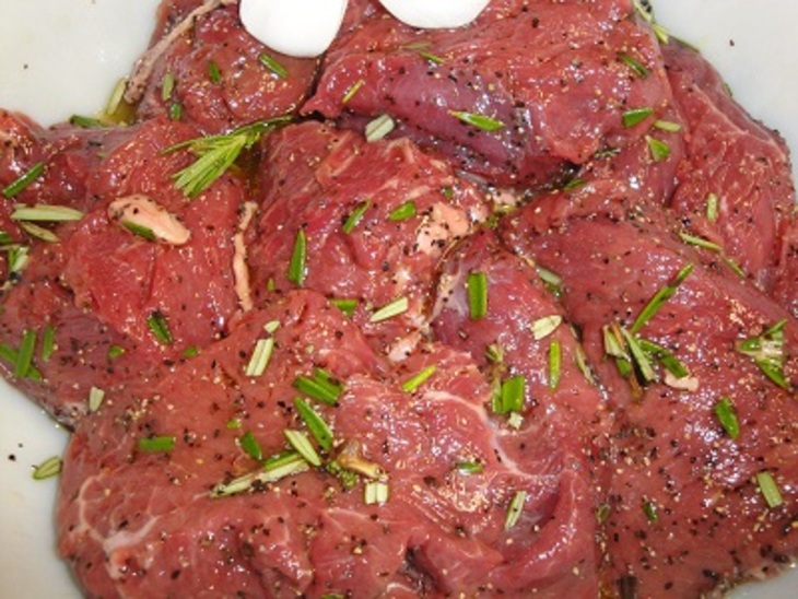 Стэйк говяжий // beef tenderloin: шаг 2