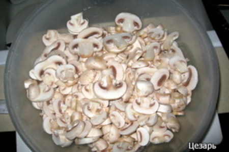Мамалыга с грибами: шаг 2