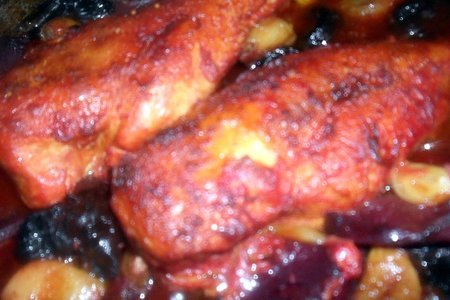 Куриное филе под пикантным соусом "новогодний маскарад": шаг 11