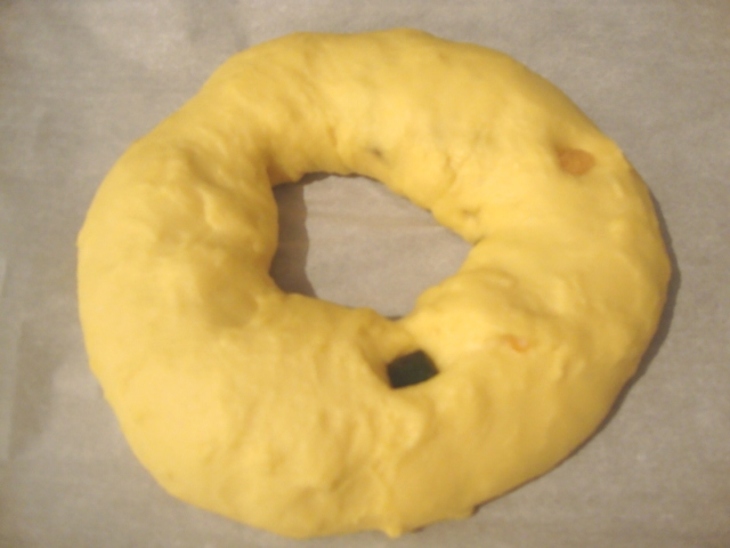 Галета "королевская корона" (couronne des rois): шаг 8