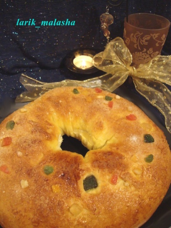 Галета "королевская корона" (couronne des rois): шаг 11