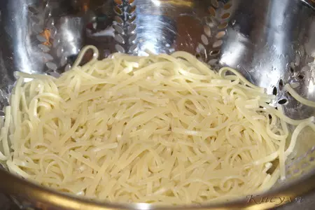 Миндальная запеканка  с linguine: шаг 2