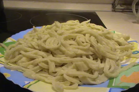 Fettuccine в перцах.: шаг 7