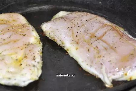 Салат зелёный с курицей: шаг 4