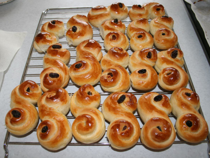 Lussekatter: шаг 8