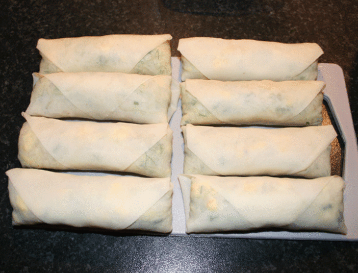 Spring rolls 2: шаг 16