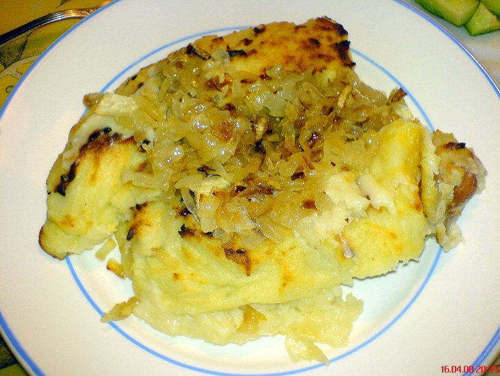 Сосиски, запечённые в картофельном пюре: шаг 5