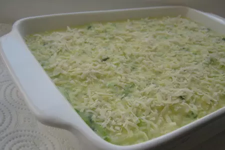 Запеканка "три сыра" с кабачком и пастой (zucchini pasta bake ).: шаг 8