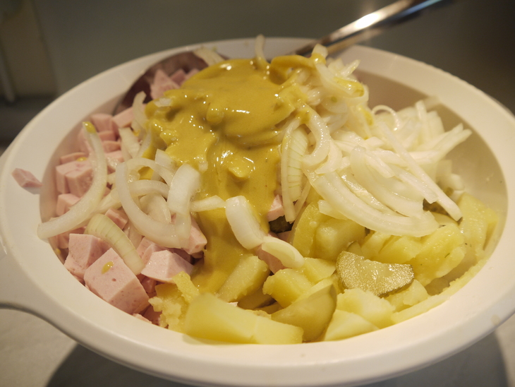 Картофельный салат из баварского biergarten: шаг 4