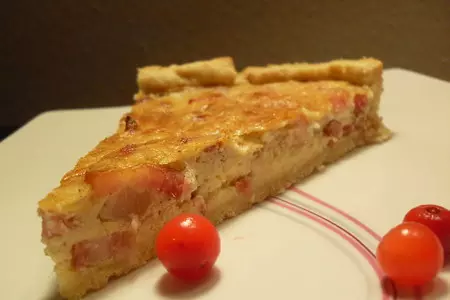 Kиш лорен  (quiche lorraine): шаг 1