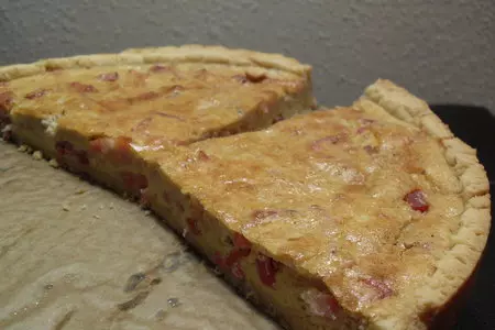 Kиш лорен  (quiche lorraine): шаг 2