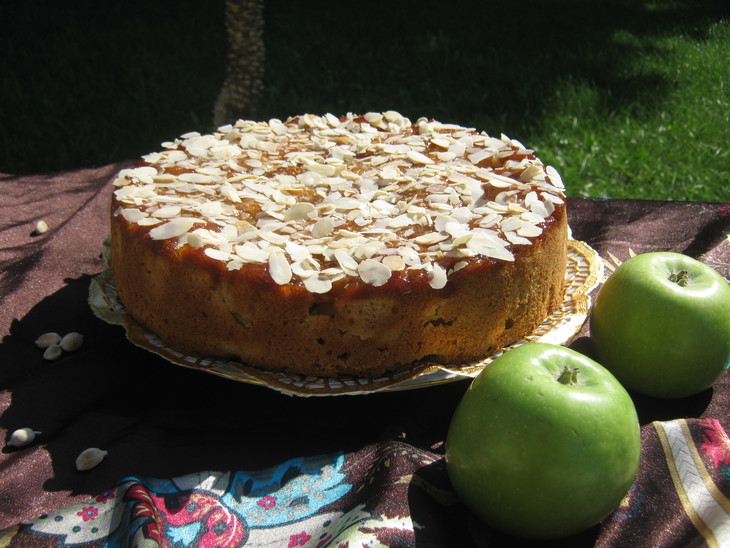 Яблочный пирог с кардамоном  (сardamom apple cake)/: шаг 9