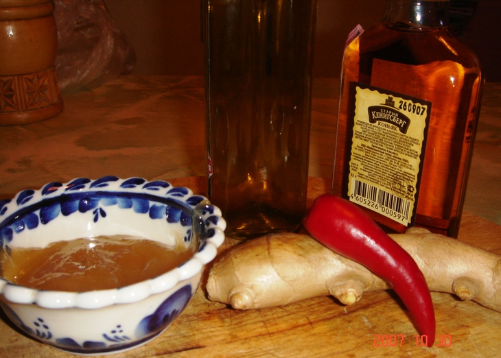 Свинина в коньячном соусе с медом и имбирем: шаг 3