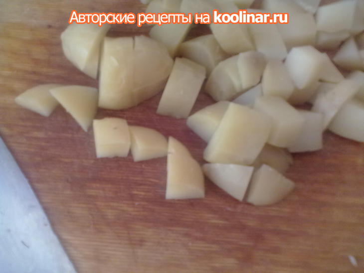 Салат с квашеной капустой и...))): шаг 2