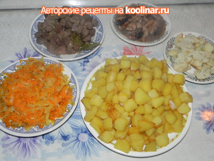 Жаркое с мясом и грибами (специально для анжелики): шаг 7