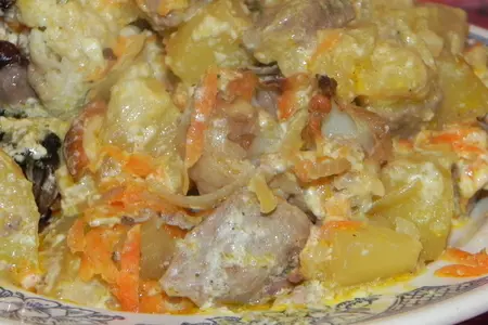 Жаркое с мясом и грибами (специально для анжелики): шаг 9