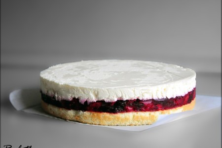Торт с ягодной прослойкой и винным кремом "александрия".: шаг 18