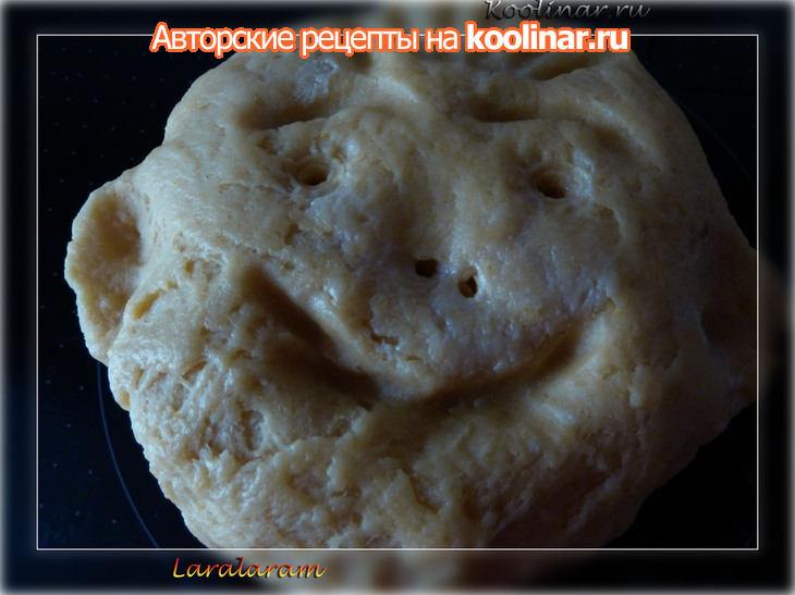 Тесто - "водоед", или подводник, или водолаз, или утопленник! ...и печенье " сладкий обманщик ": шаг 2