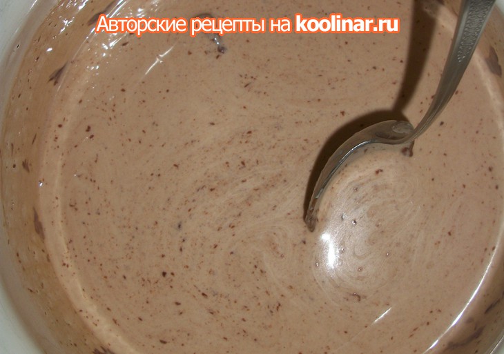 Chocolate pie: шаг 6