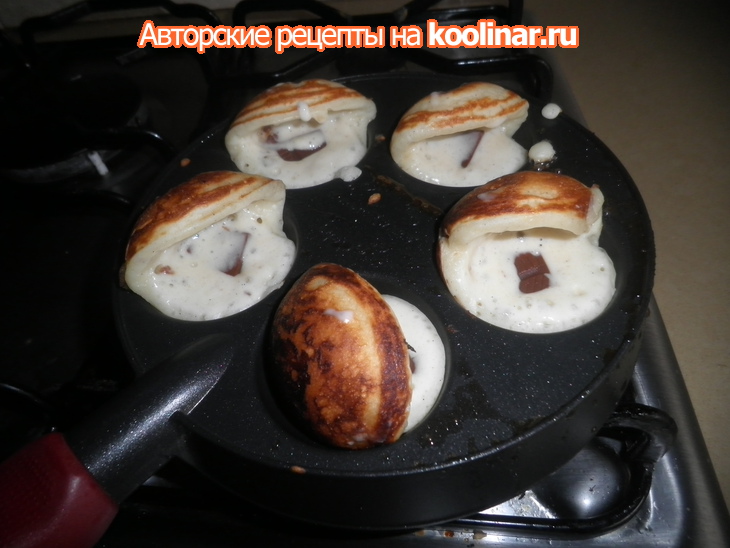 Aebleskiver  - датские пончики.: шаг 2