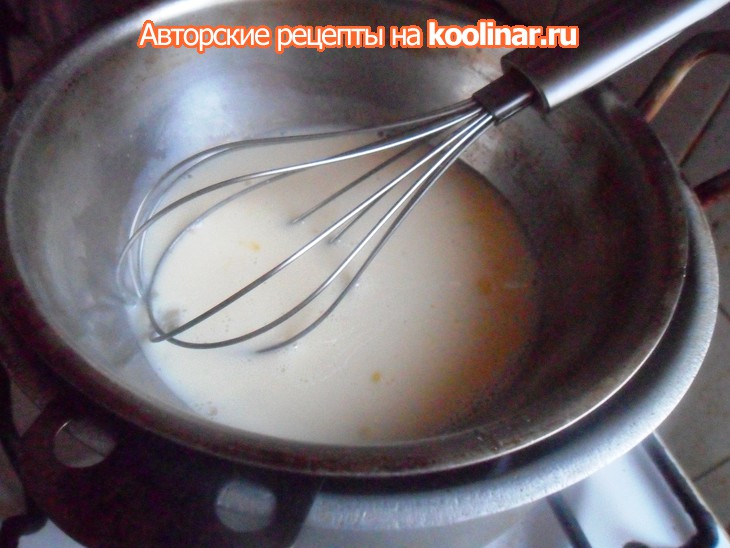 Паста с яичным соусом и кедровыми орешками: шаг 2