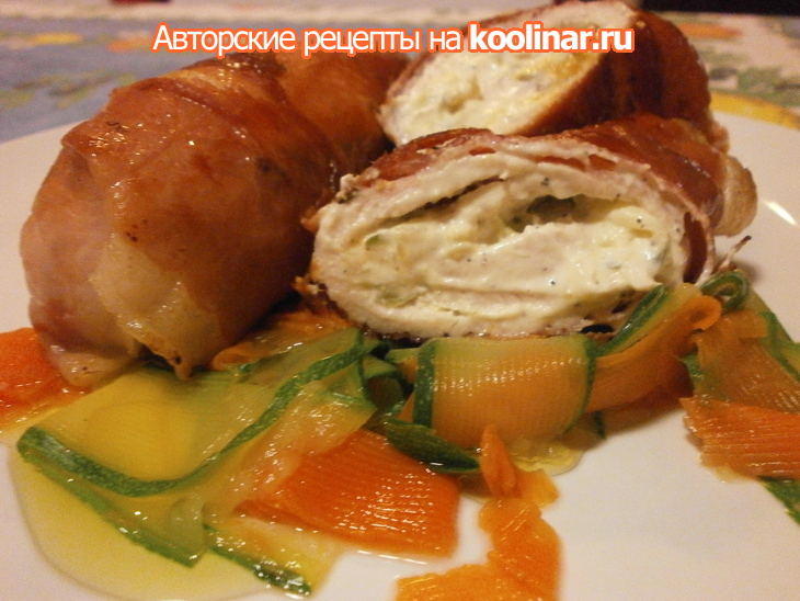 Мясные рулетики с сырной начинкой и хрустящей корочкой: шаг 6