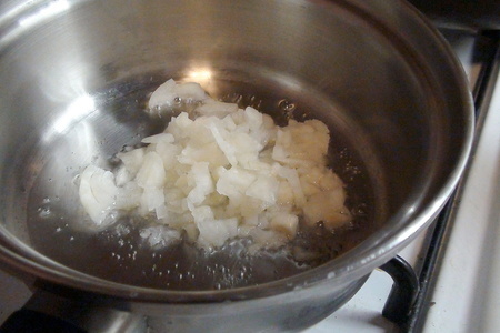 Картофельный суп-пюре с креветками: шаг 2