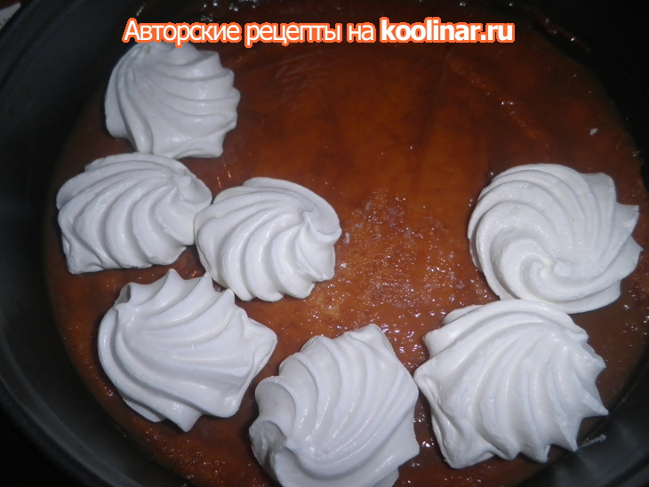 Postre chaja, аргентинский торт: шаг 2