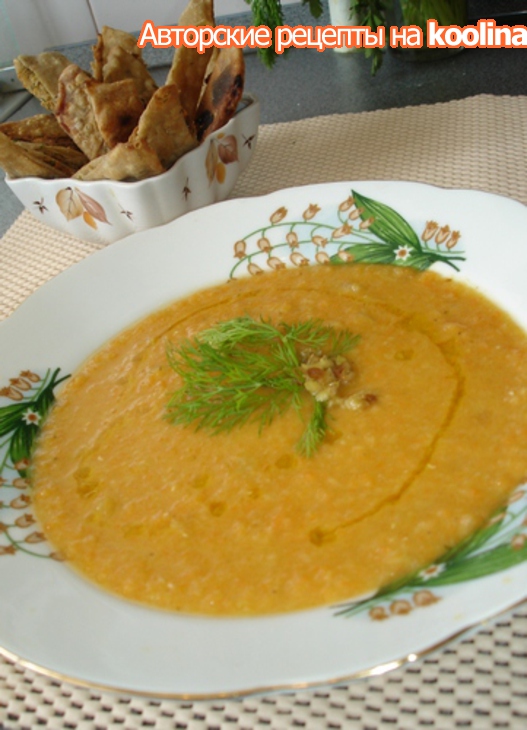 Суп-пюре из чечевицы с морковью: шаг 15