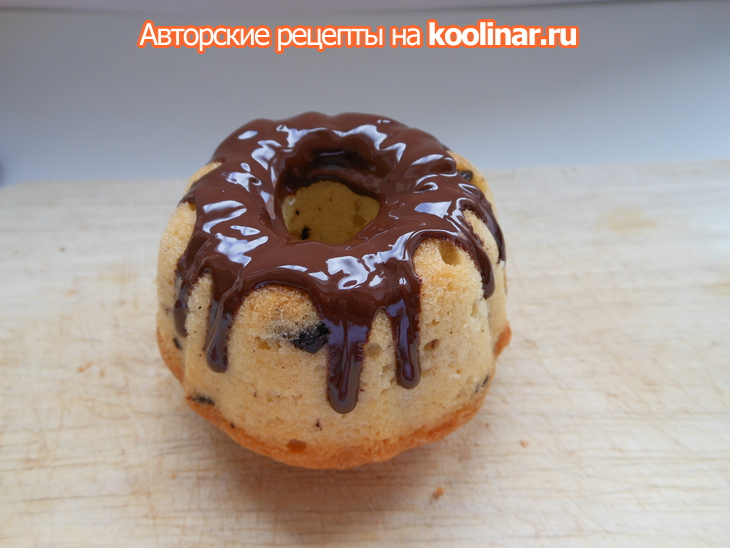 Кексы  с шоколадной крошкой: шаг 13