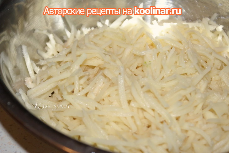 Рыба в картофельной корочке: шаг 2