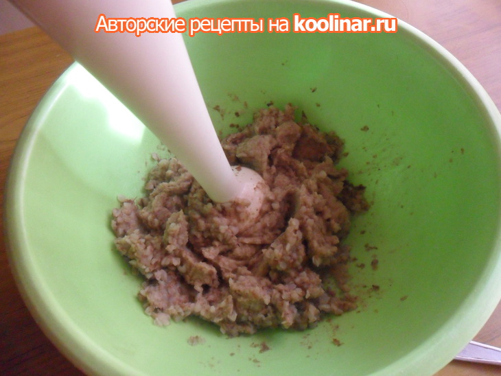 Гречаники мясные, фаршированные яйцом: шаг 2