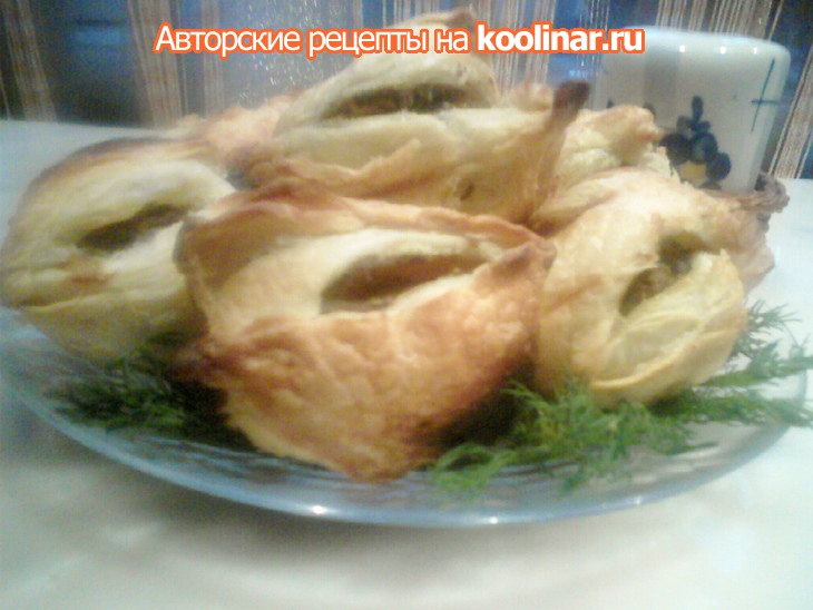 Пирожки с печенью и картошкой