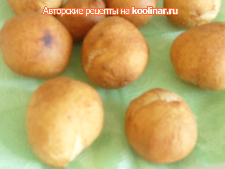 Bunuelos (испанские пончики): шаг 6