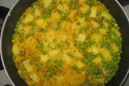 Aloo pulao (индийский плов  с картофелем): шаг 8