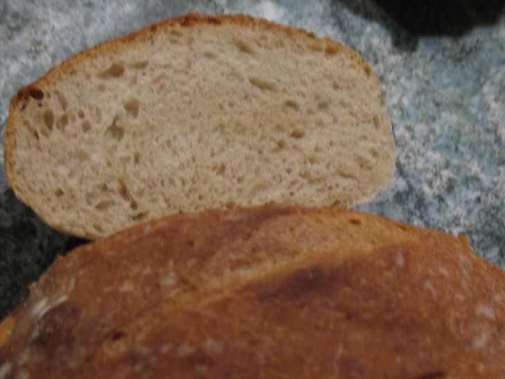 Пшеничный хлеб на закваске: шаг 1