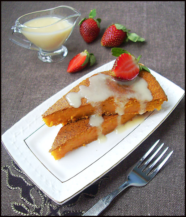 Морковный пирог со сливочным соусом: шаг 11