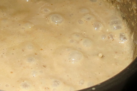 Мини-шашлычки из нагетсов "золотой петушок" с ореховым соусом: шаг 5
