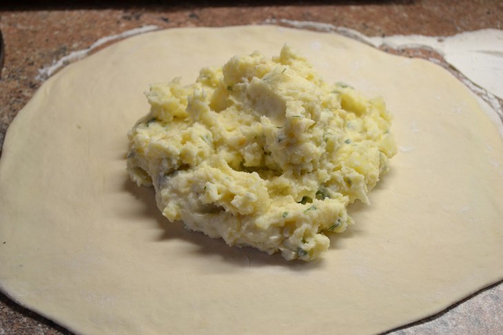 Осетинские пироги «картофджын» – пирог с картошкой .: шаг 1