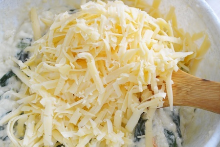 Маффины с сыром и шпинатом: шаг 4