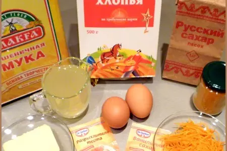 Кекс "овсяночка": шаг 1