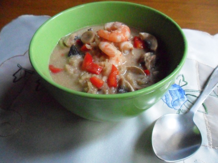 Тайский суп с креветками в мультиварке: шаг 5
