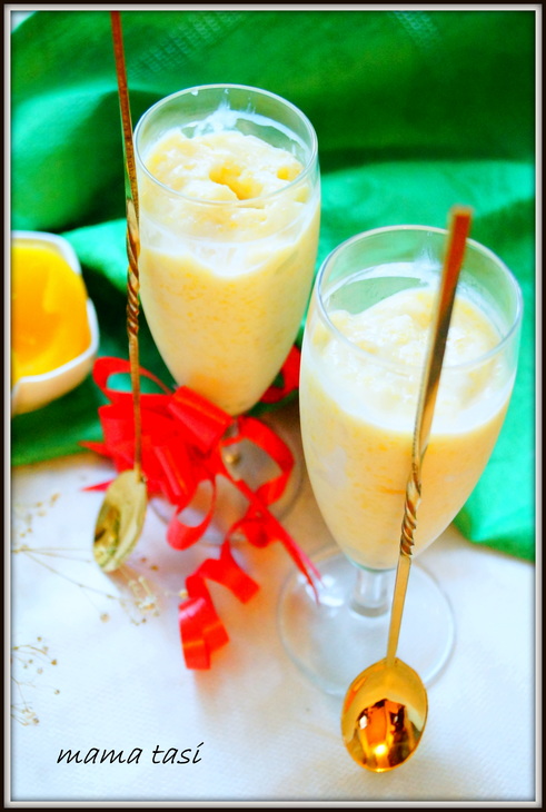 Мягкое индийское мороженое kulfi из фруктов и йогурта.: шаг 5