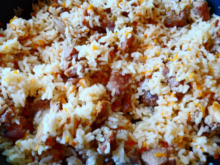 Рис с бараниной(как бы плов): шаг 7